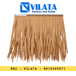 Rơm nhân tạo chống cháy - Màu Vàng - 50x50cm - R02