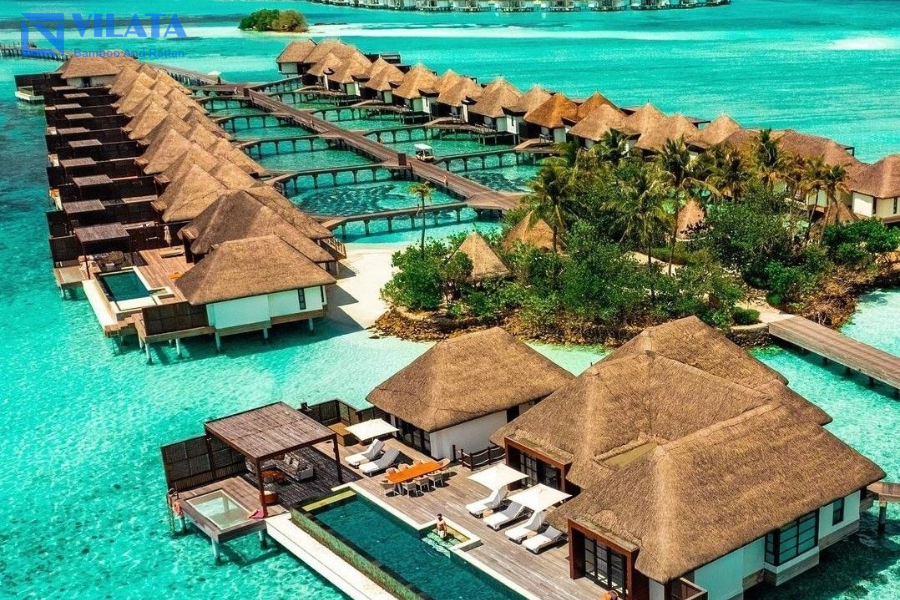 Mái tranh nhân tạo phù hợp với nhiều dự án công trình kiến trúc