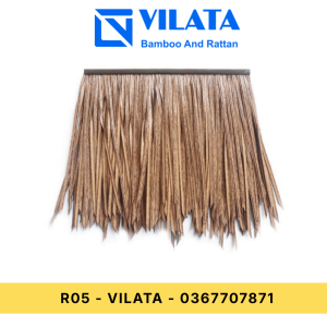 Rơm nhân tạo chống cháy - Màu Vàng - 50x50cm - R05