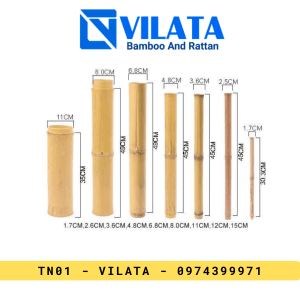 Ống tre nhân tạo - Màu Vàng – TN 01