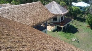 Công trình mái rơm nhân tạo tại VinWonder Phú Quốc