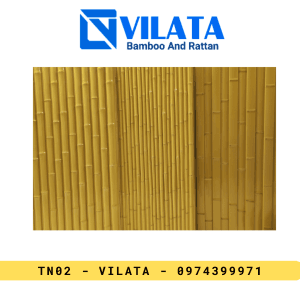 Tấm Phên Tre Nhân Tạo Chống Cháy - Màu Vàng – TN 02