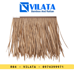 Rơm nhân tạo chống cháy - Màu Vàng - 50x50cm - R04