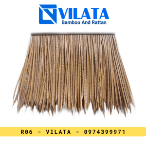 Rơm nhân tạo chống cháy - Màu Vàng - 50x50cm - R06
