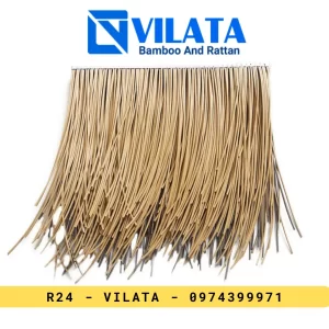 Rơm nhân tạo chống cháy - Màu Vàng - 50x50cm - R24