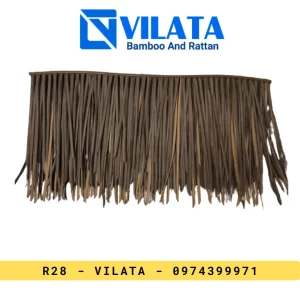 Rơm nhân tạo chống cháy - Màu Xám - 100cmx60cm - R28
