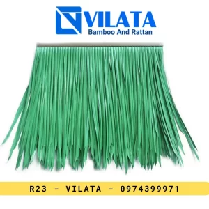 Rơm nhân tạo chống cháy - Màu Xanh Lá Cây - 50x50cm - R23