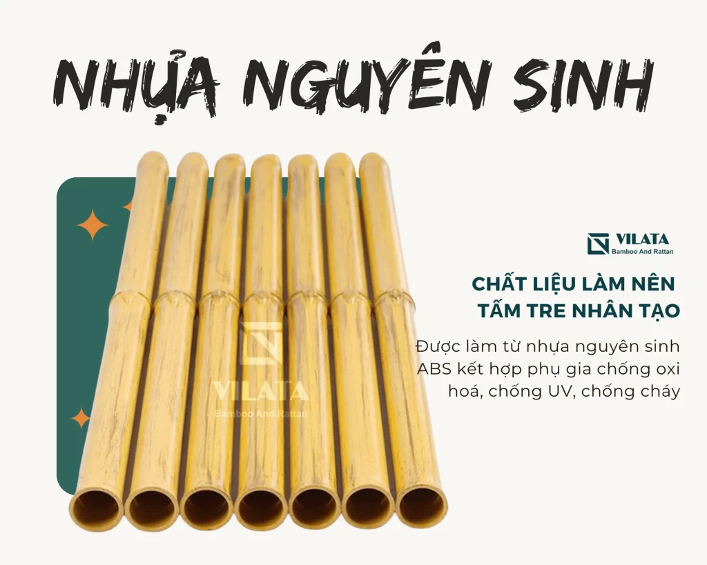 Hạt nhựa nguyên sinh - Vật liệu tạo nên ưu điểm vượt trội tre nhân tạo