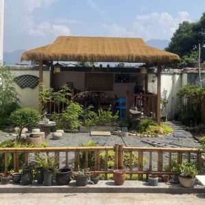 Mái rơm nhân tạo